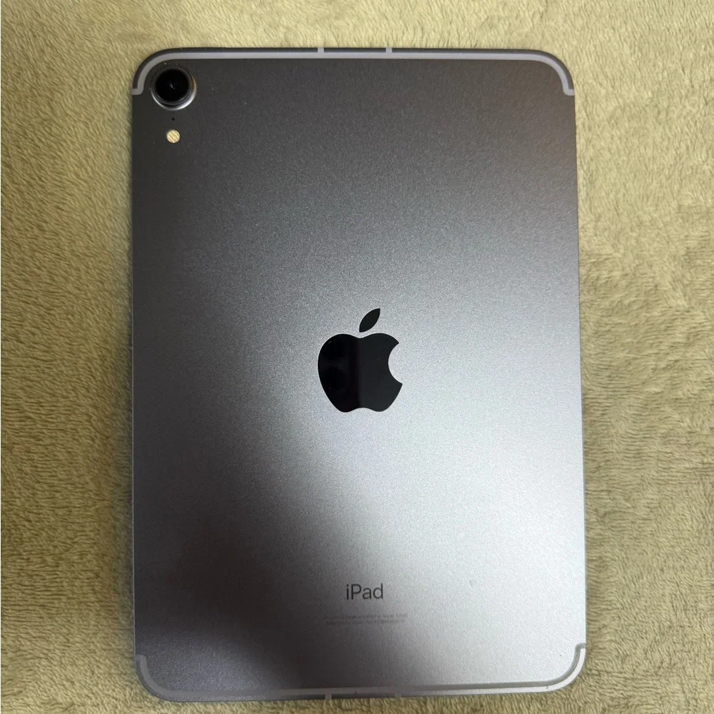 iPad mini 6th gen, purple, WiFi/cellular, unlocked, 64 gb